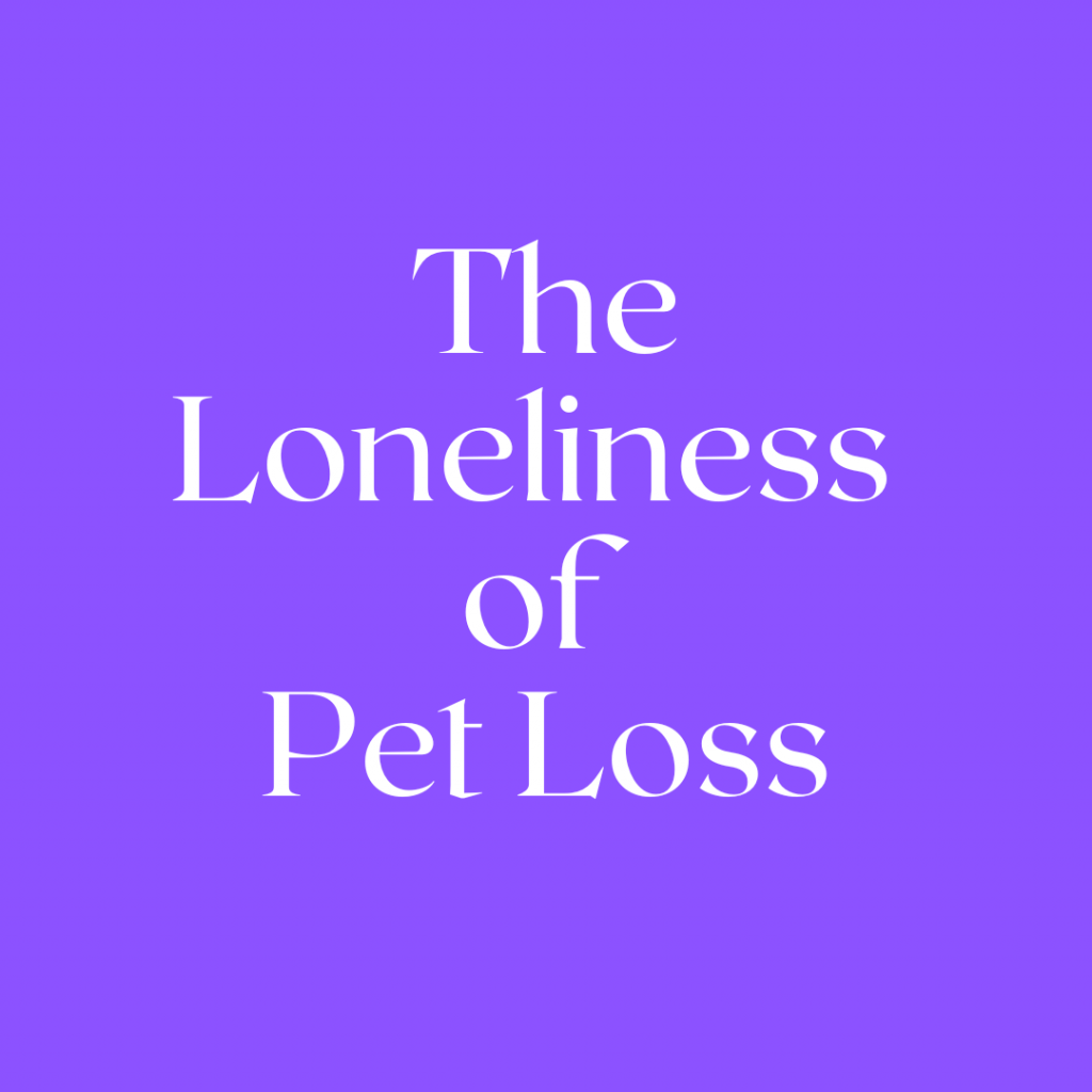 Loneliness of Pet Loss